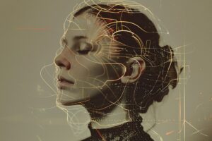 « Voix synthétiques du passé. » Image générée avec Midjourney.